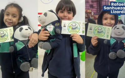 ¡Bienvenida Primavera! Estudiantes de Prekínder cuidan el medioambiente con Pandi